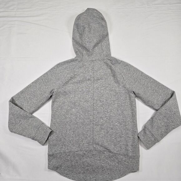 Lululemon Athletica Women's Catch a Moment Full Zip Hoodie Textured Gray Size 4 - Picture 2 of 7